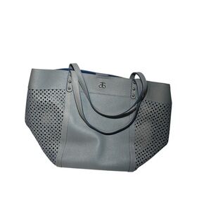 Arbonne Gray Perforated Tote Bag